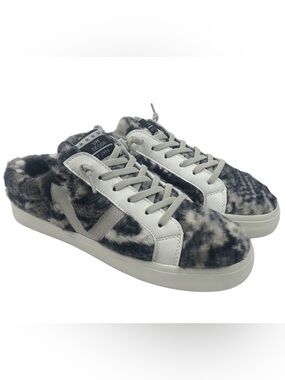Vintage Havana NEW Sneakers Mix Snake Faux Fur Size 7.5